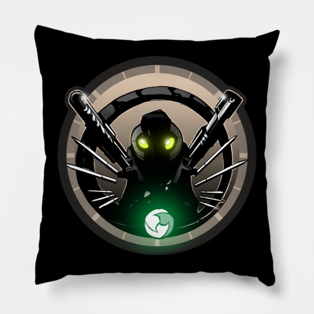 Scinter Locked & Loaded Pillow by Vivid Publishing