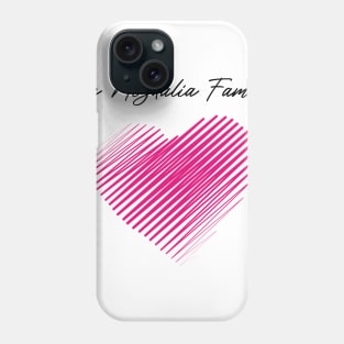 The Migdalia Family Heart, Love My Family, Name, Birthday, Middle name Phone Case