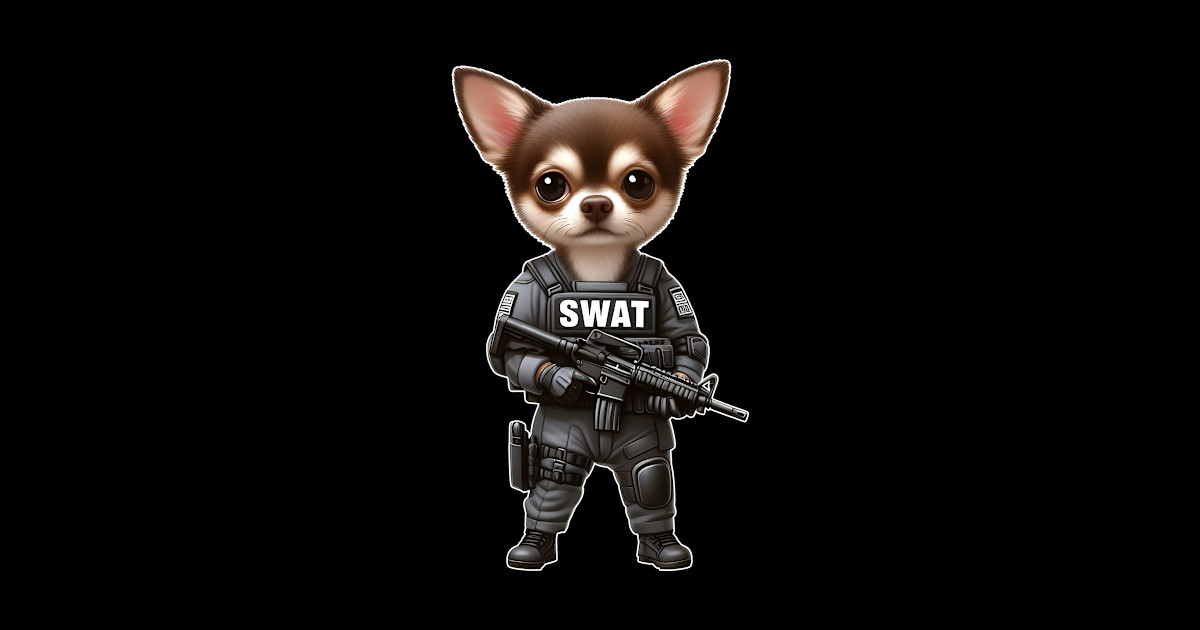 Tactical Chihuahua Chihuahua Sticker Teepublic