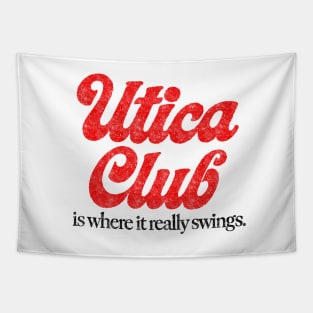 Utica Club ---- Vintage Beer Lover Gift Tapestry