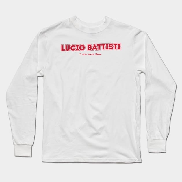 Lucio Battisti Il mio canto libero - Lucio Battisti Il Mio Canto Libero -  Kids T-Shirt