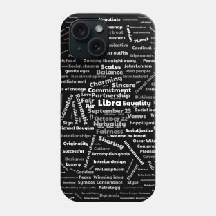 Libra - Balance zodiac sign Phone Case