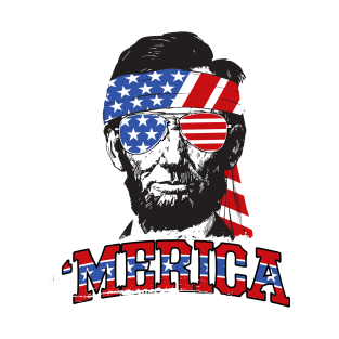 Abe Lincoln Merica T-Shirt