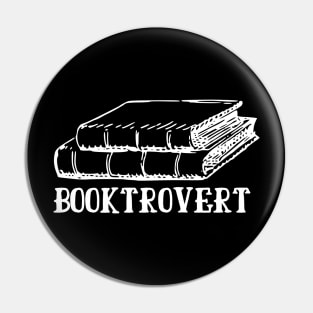 Booktrovert Pin