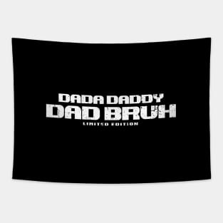 Dada Daddy Dad Bruh Retro Vintage Funny 2023 Fathers Day Tapestry
