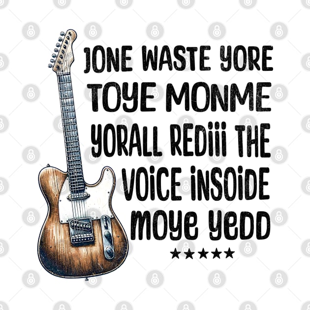 Jone Waste Yore Toye Monme by BeanStiks