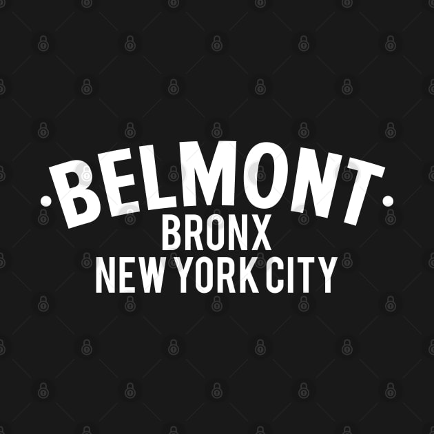 New York Bronx - New York Bronx Schriftzug - Bronx Logo - Bronx Belmont by Boogosh