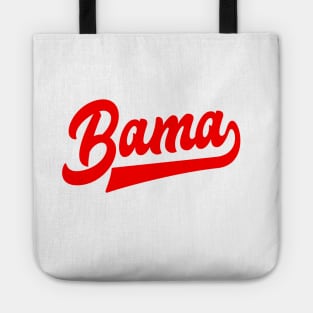 Bama Red Script - Alabama Tote