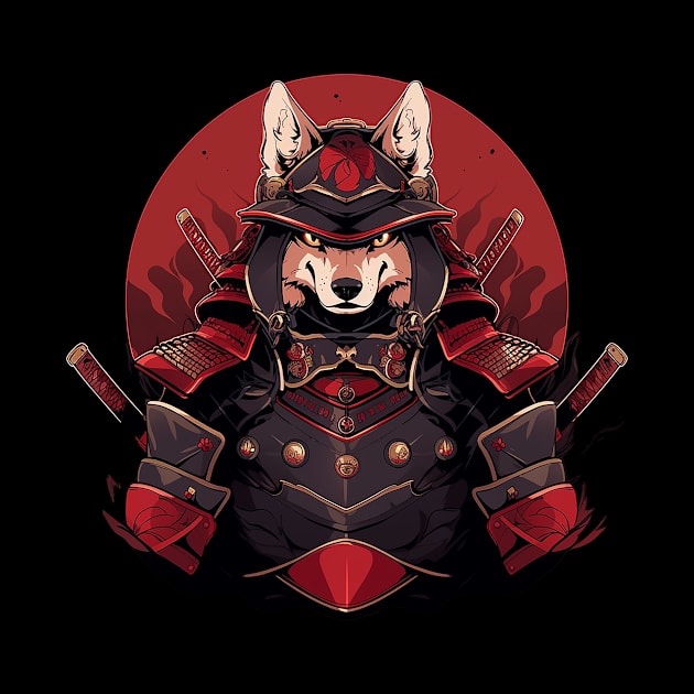 samurai dog by fancy ghost