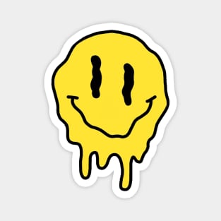 Melting Smiley Face Magnet