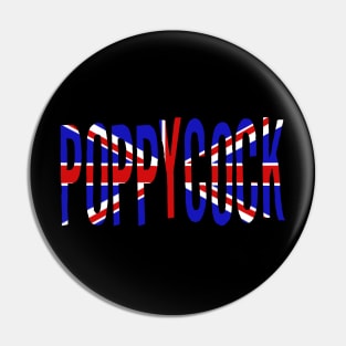 British Slang Series: Poppycock Pin