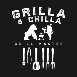 Grilla and Chilla BBQ Grill Master T-Shirt