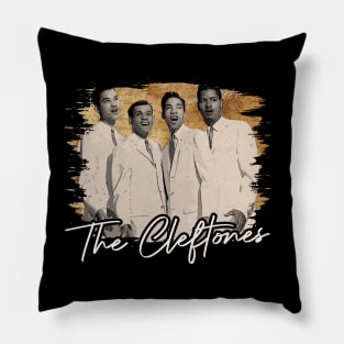 Soothing Sounds of Cleftone' Doo-Wop Pillow