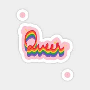 Queer LGBT's rainbow Magnet