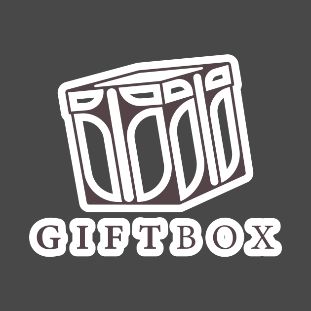 Gift box wrapped vector logo design. Gift icon design concept. Black Friday and Christmas gift box logo design. by AlviStudio