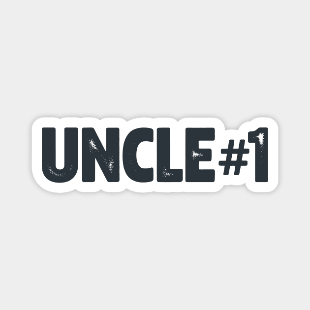 Uncle #1 Magnet by CreativeSage
