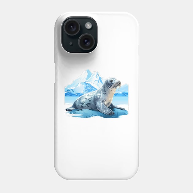 Leopard Seal Phone Case by zooleisurelife