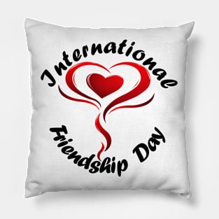 Friendship Day with Love Pillow