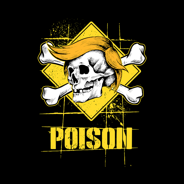 Poison Trump Skull by pa2rok