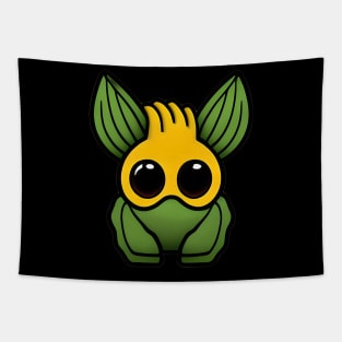 Little Green Monster Tapestry