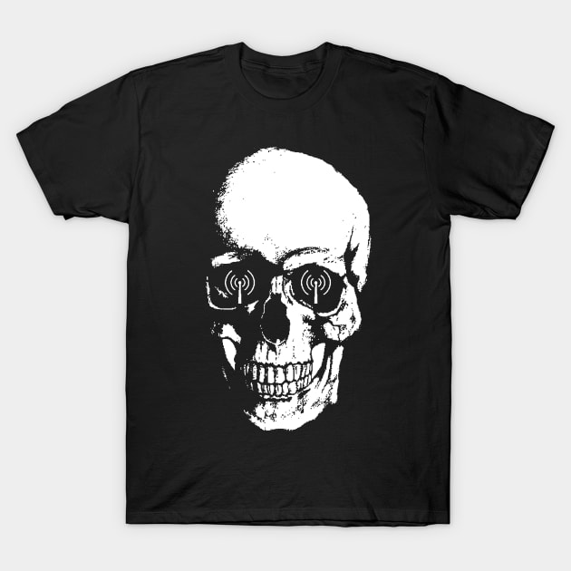 3.0 Oversized T Shirt - White Skull