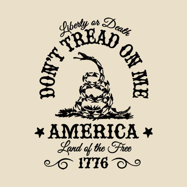 Don't Tread On Me - Front Design by NeilGlover