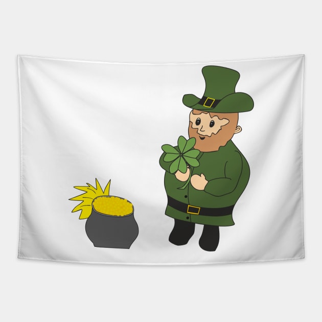 St Patricks Day Tapestry by Alekvik