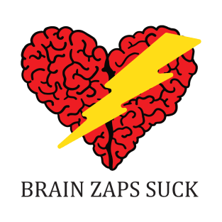 Brain Zaps Suck Logo T-Shirt