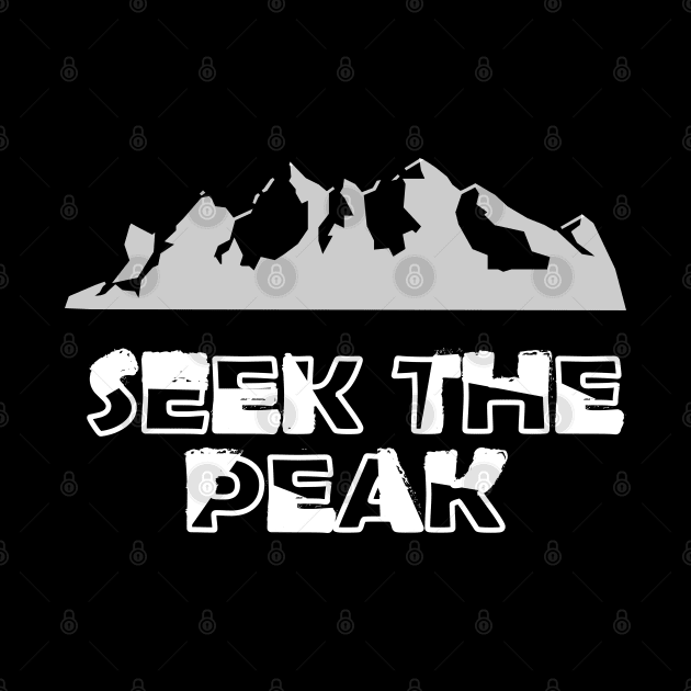 Climbing - Seek the peak by KC Happy Shop