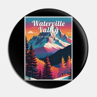 Waterville Valley ski New Hampshire usa Pin