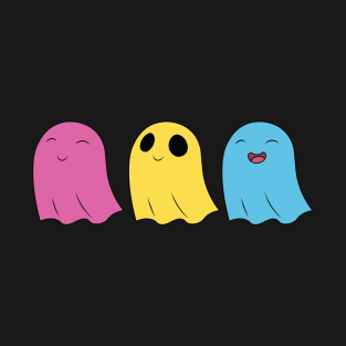 Pansexual Pride Ghosts T-Shirt