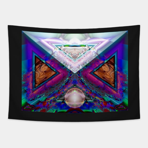 Pyramid Power Pearls Tapestry by barrowda