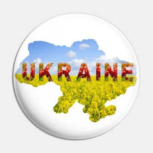 Map of Ukraine Pin
