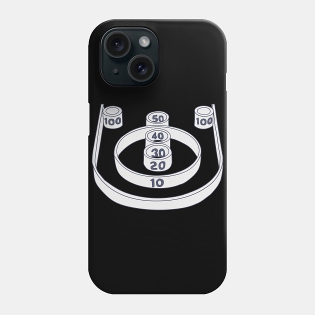 Skeeball - Alley Roller Graphic - Traveling Carnival Phone Case by DeWinnes