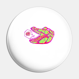 NEON GATOR Pin