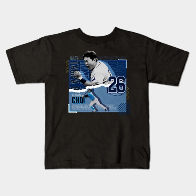 Rinkha Ji-Man Choi Baseball Paper Poster Rays T-Shirt