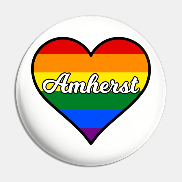 Amherst Massachusetts Pin by fearcity