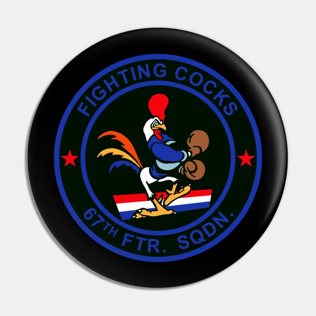 67th Fighter Squadron Pin by MBK