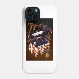 NASA Voyager Poster Phone Case