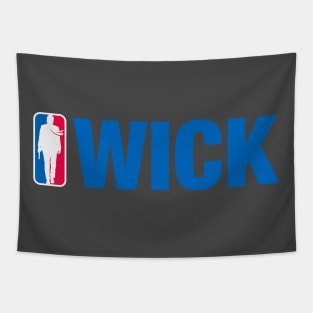 John Wick NBA (blue) Tapestry