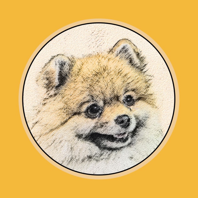 Pomeranian (Orange) by Alpen Designs