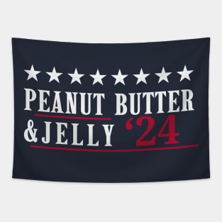 Peanut Butter and Jelly  2024 Presidential Election Tapestry