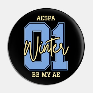 Winter Aespa College Pin