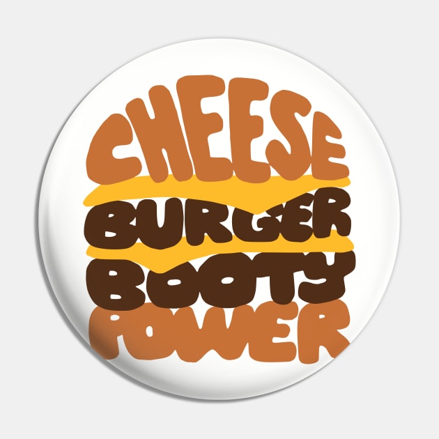 Cheeseburger Booty Power Pin by GymCastic