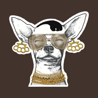 The funky chihuahua 02 T-Shirt