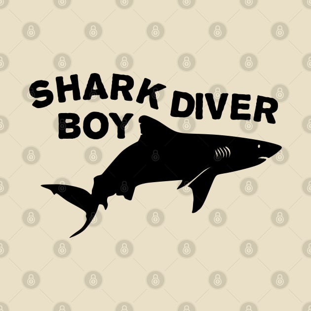 Shark diver boy by TMBTM