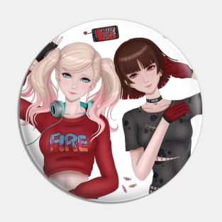 Ann & Makoto Pin