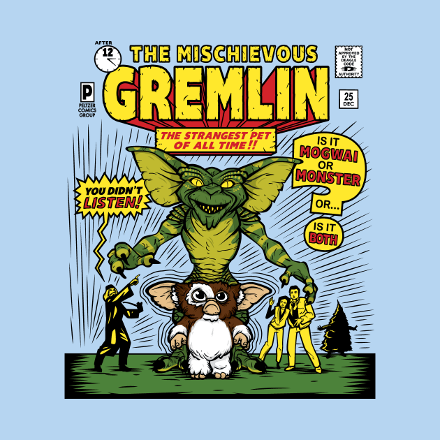 The Mischievous Gremlin by mikehandyart