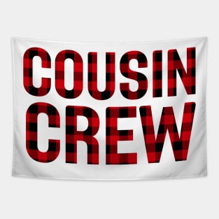 Cousin Crew Christmas Matching Pajama Family Holiday Tapestry