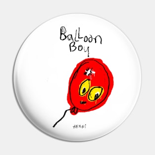 Balloon Boy Pin